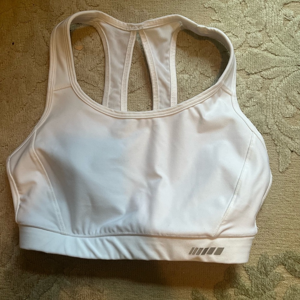 White Sports Bra size XS Never Worn